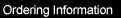 Ordering Information
